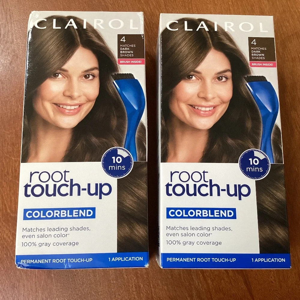 Clairol Root Touch-up Colorblend Bundle Matches Dark Brown Shades